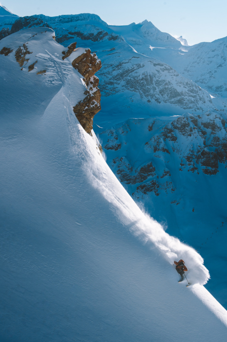 Arthur Bertrand photographe professionnel des sports de montagne, ski, snow, escalade