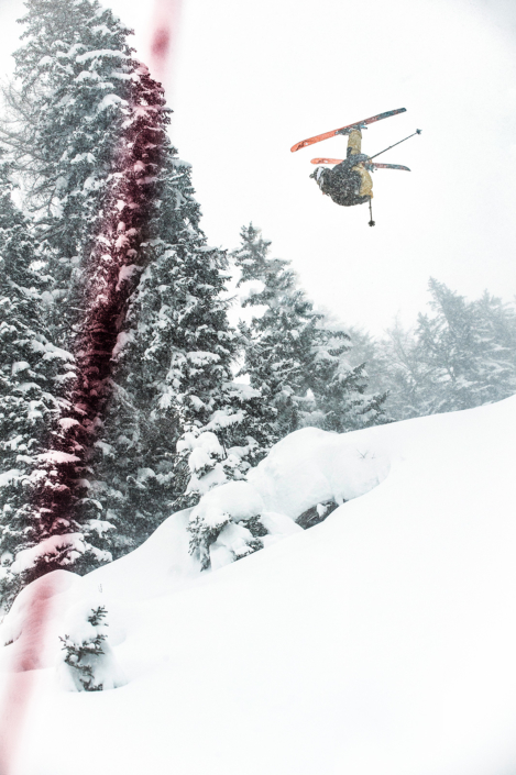 Arthur Bertrand photographe professionnel des sports de montagne, ski, snow, escalade