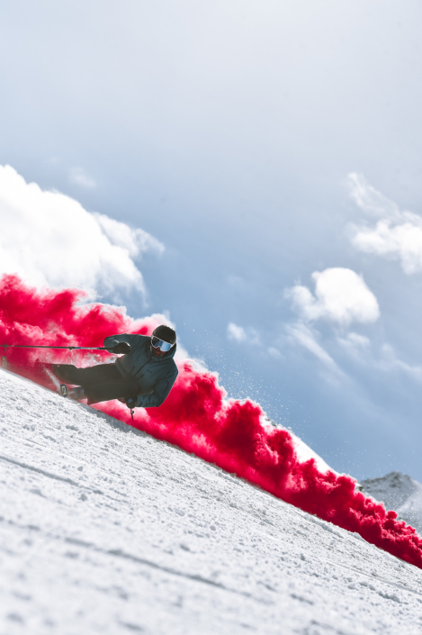 Arthur Bertrand photographe professionnel des sports de montagne, ski, snow, escalade