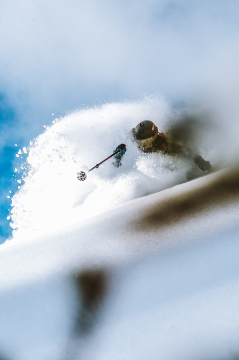 Arthur Bertrand photographe professionnel des sports de montagne, ski, snow, escalade