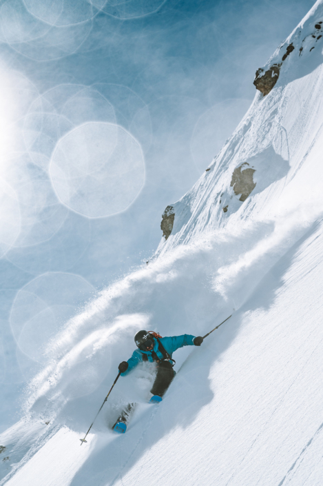 Arthur Bertrand photographe professionnel des sports de montagne, ski, snow, escalade