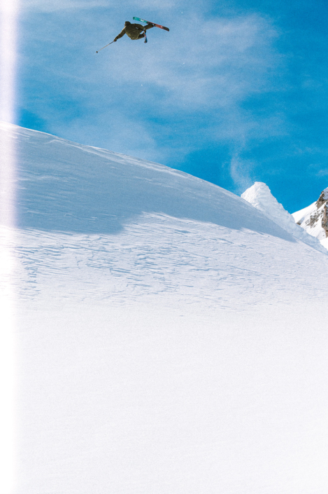 Arthur Bertrand photographe professionnel des sports de montagne, ski, snow, escalade