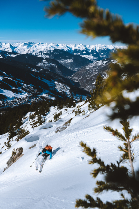 Arthur Bertrand photographe professionnel des sports de montagne, ski, snow, escalade