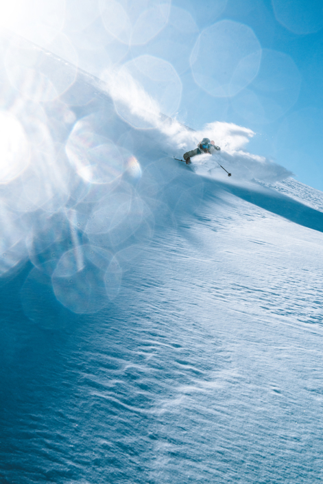 Arthur Bertrand photographe professionnel des sports de montagne, ski, snow, escalade