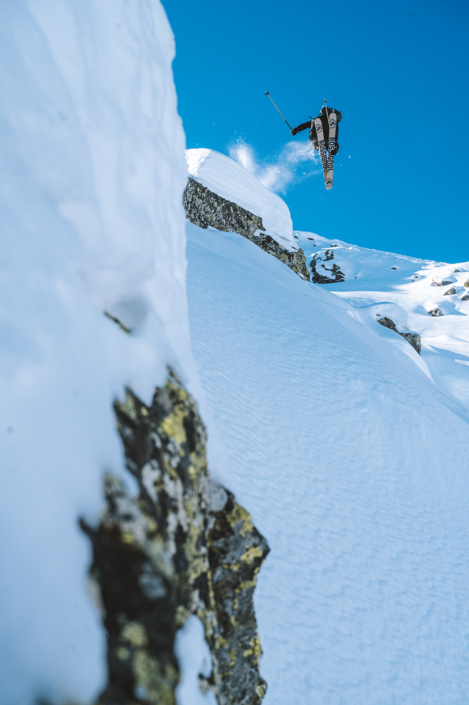 Arthur Bertrand photographe professionnel des sports de montagne, ski, snow, escalade