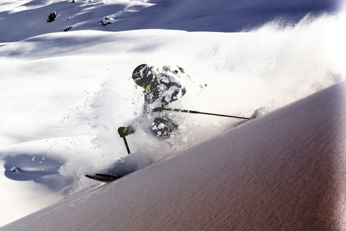 Arthur Bertrand photographe professionnel des sports de montagne, ski, snow, escalade