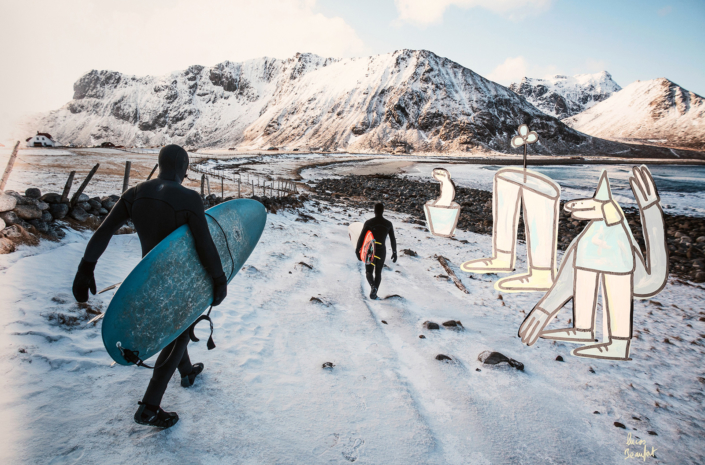 Galerie art - Arthur Bertrand photographe professionnel des sports de montagne, ski, snow, escalade