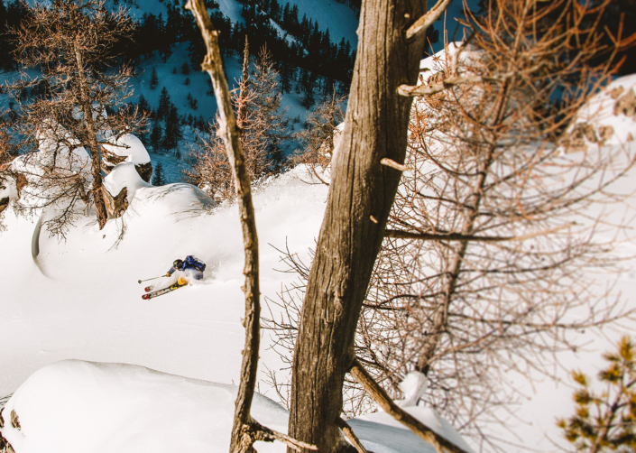 Arthur Bertrand photographe professionnel des sports de montagne, ski, snow, escalade